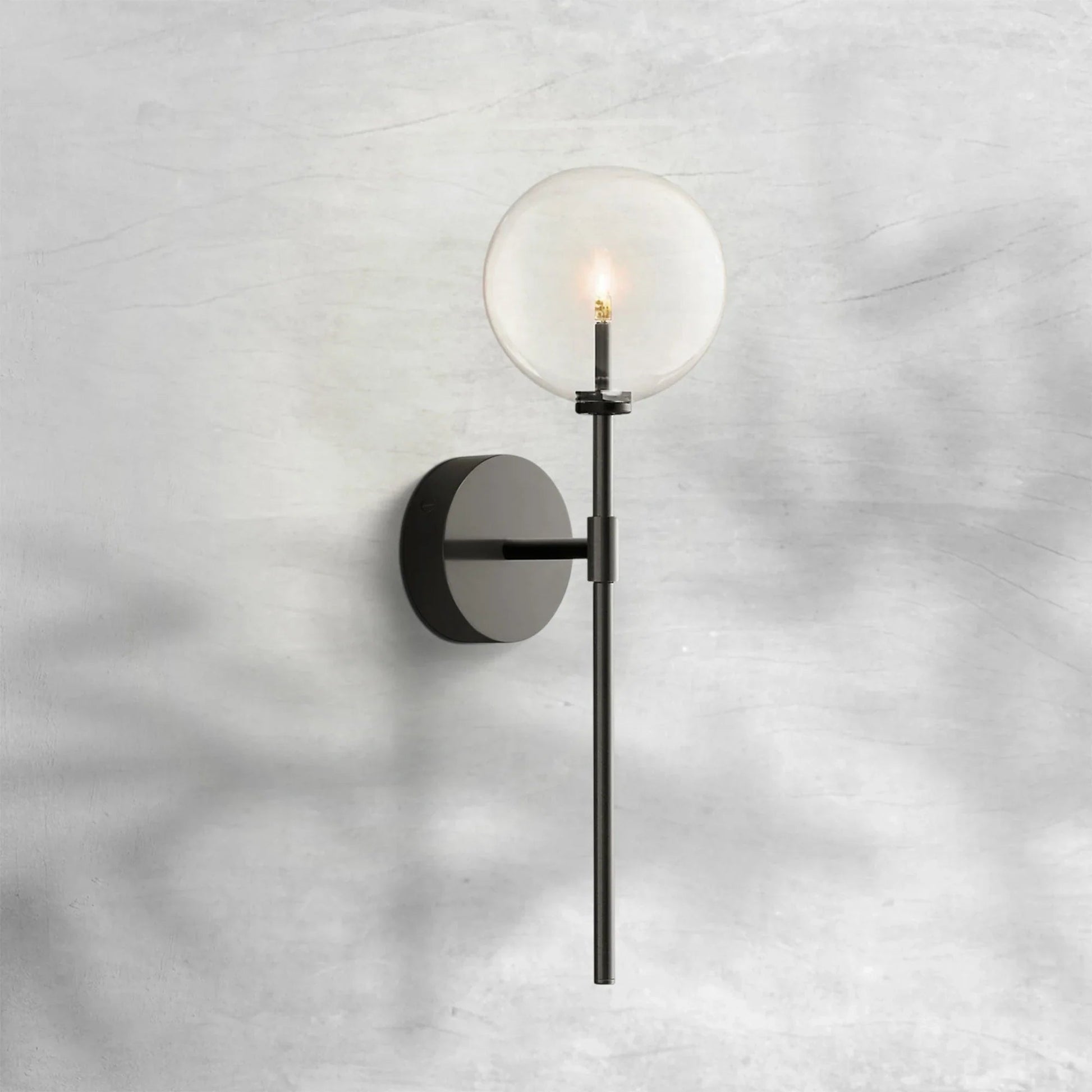 Glass Globe Sconce - GILDLAMPS