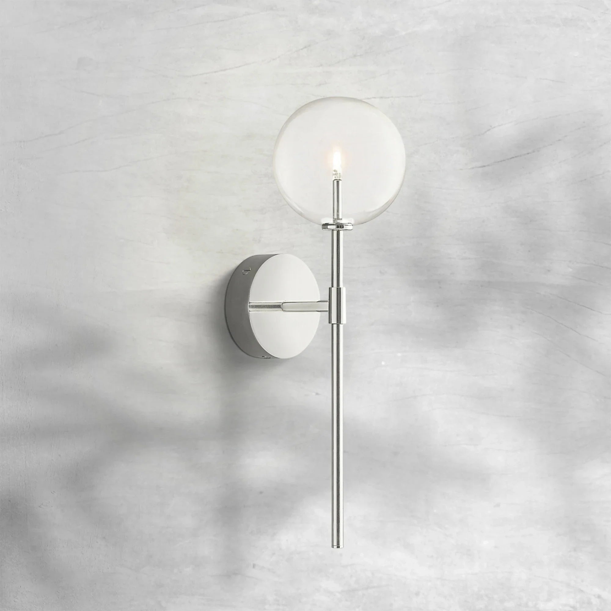 Glass Globe Sconce - GILDLAMPS