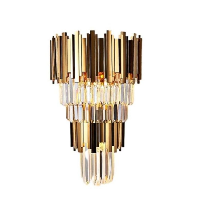 Grand Crystal Sconce - GILDLAMPS
