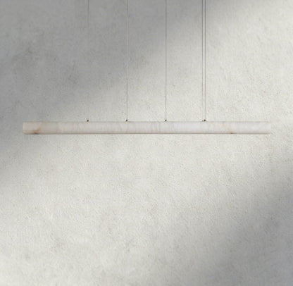 Halima Linear Alabaster Chandelier - GILDLAMPS