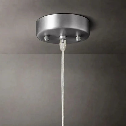 Halo Clear Crystal Pendant 12"H - GILDLAMPS