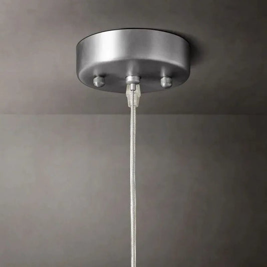 Halo Clear Crystal Pendant 12"H - GILDLAMPS