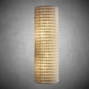 Halos Clear Crystal Beads Wall Sconce 21"H 36''H - GILDLAMPS