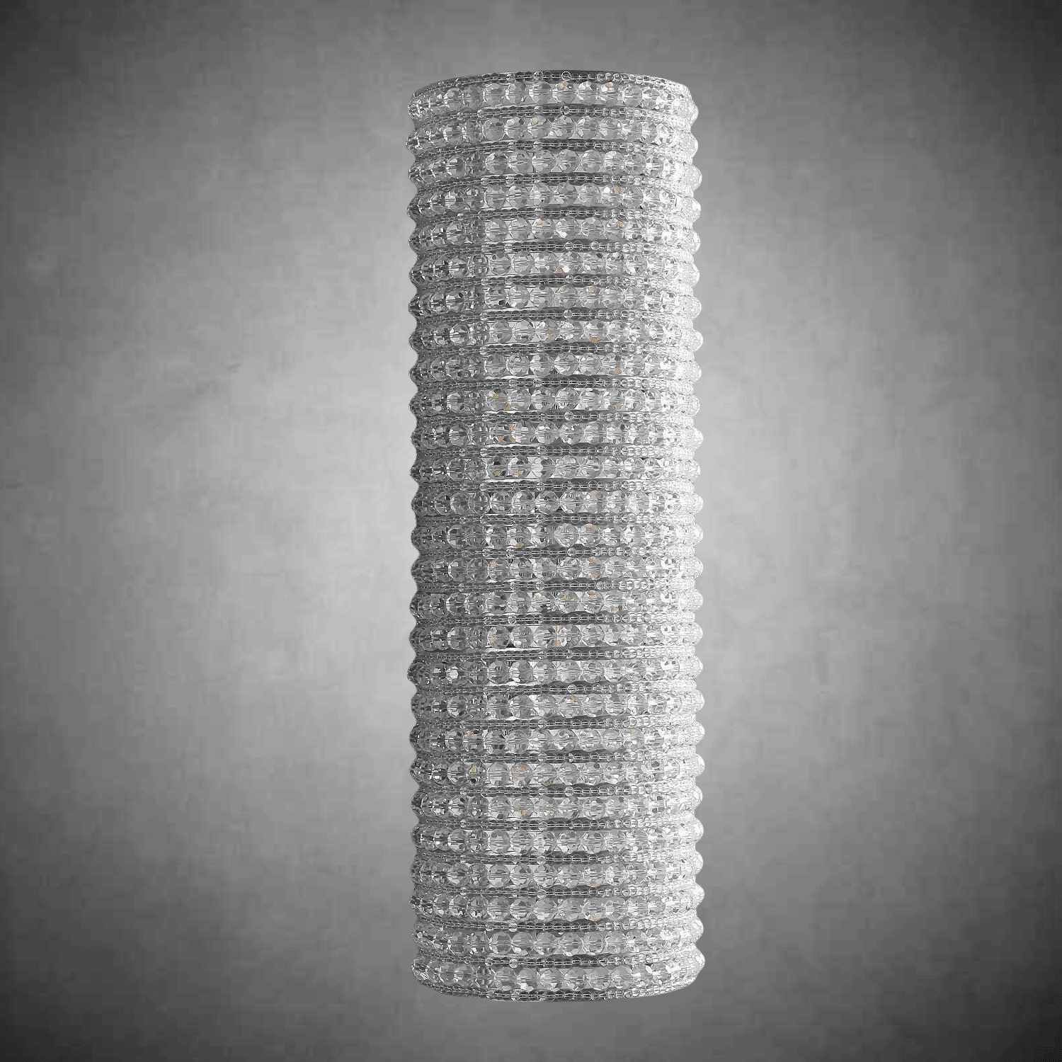 Halos Clear Crystal Beads Wall Sconce 21"H 36''H - GILDLAMPS