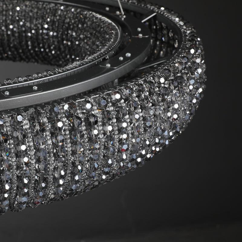 Halos Crystal Round LED Chandelier 32"41''59''72'' - GILDLAMPS
