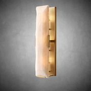 Harlew Calcite Linear Sconce - GILDLAMPS