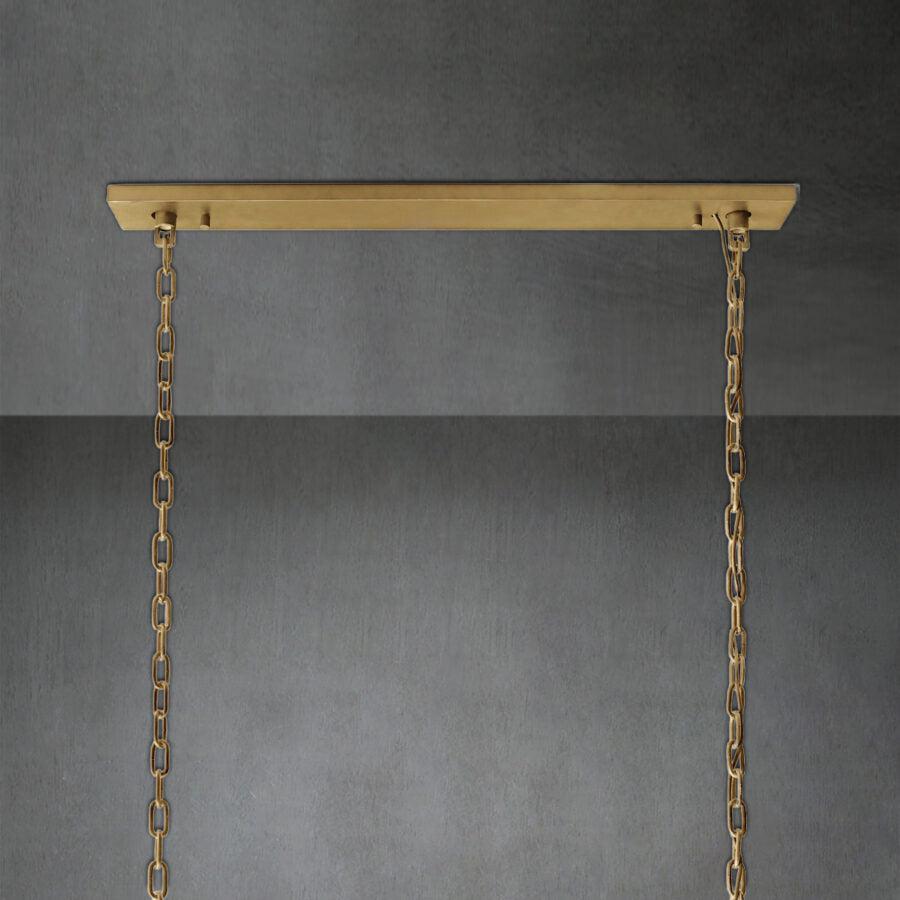 Harlew Crystal Rectangular Chandelier42''54''62''74" - GILDLAMPS