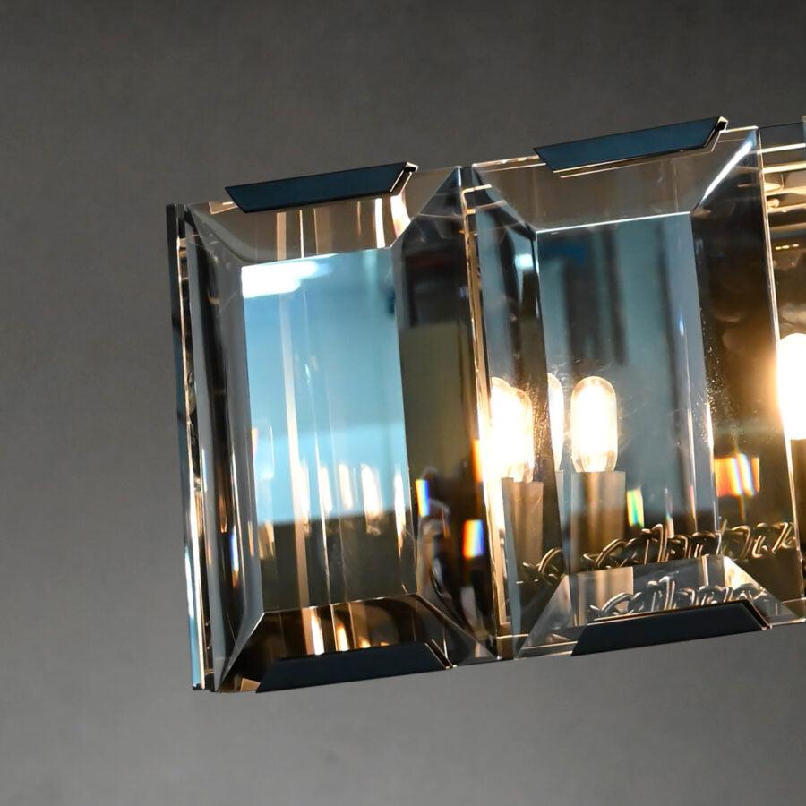 Harlew Crystal Rectangular Chandelier42''54''62''74" - GILDLAMPS