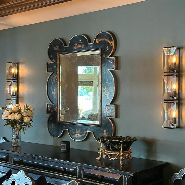 Harlew Crystal Triple Wall Lamp - GILDLAMPS