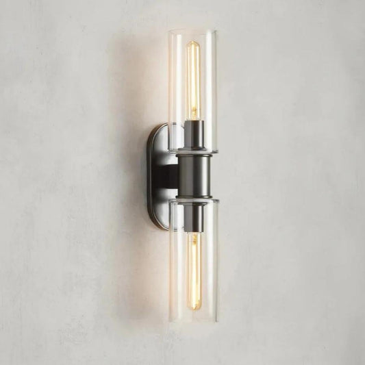 Harlin 2 - Light Wall Sconce in Clear - GILDLAMPS