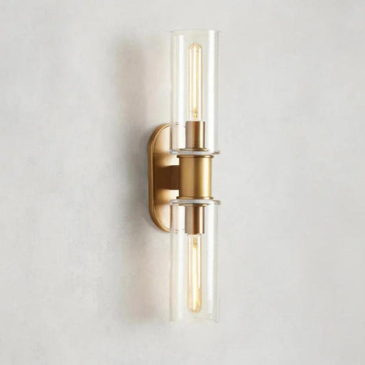 Harlin 2 - Light Wall Sconce in Clear - GILDLAMPS