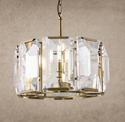 Harlow Crystal Round Chandelier 19 inch, 31 inch, 43 inch, 60 inch