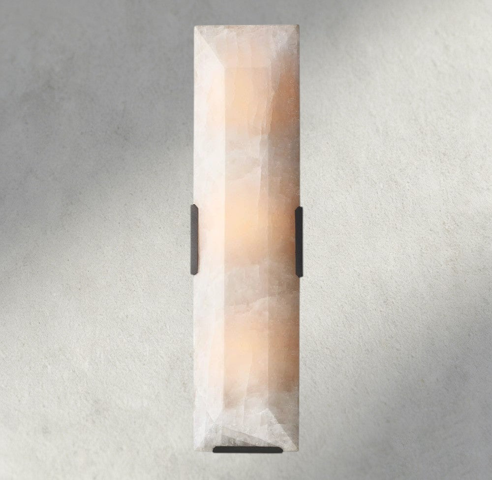Hartley Calcite Linear Sconce - GILDLAMPS