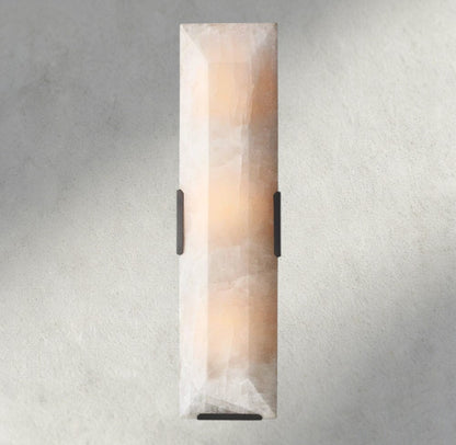 Hartley Calcite Linear Sconce - GILDLAMPS