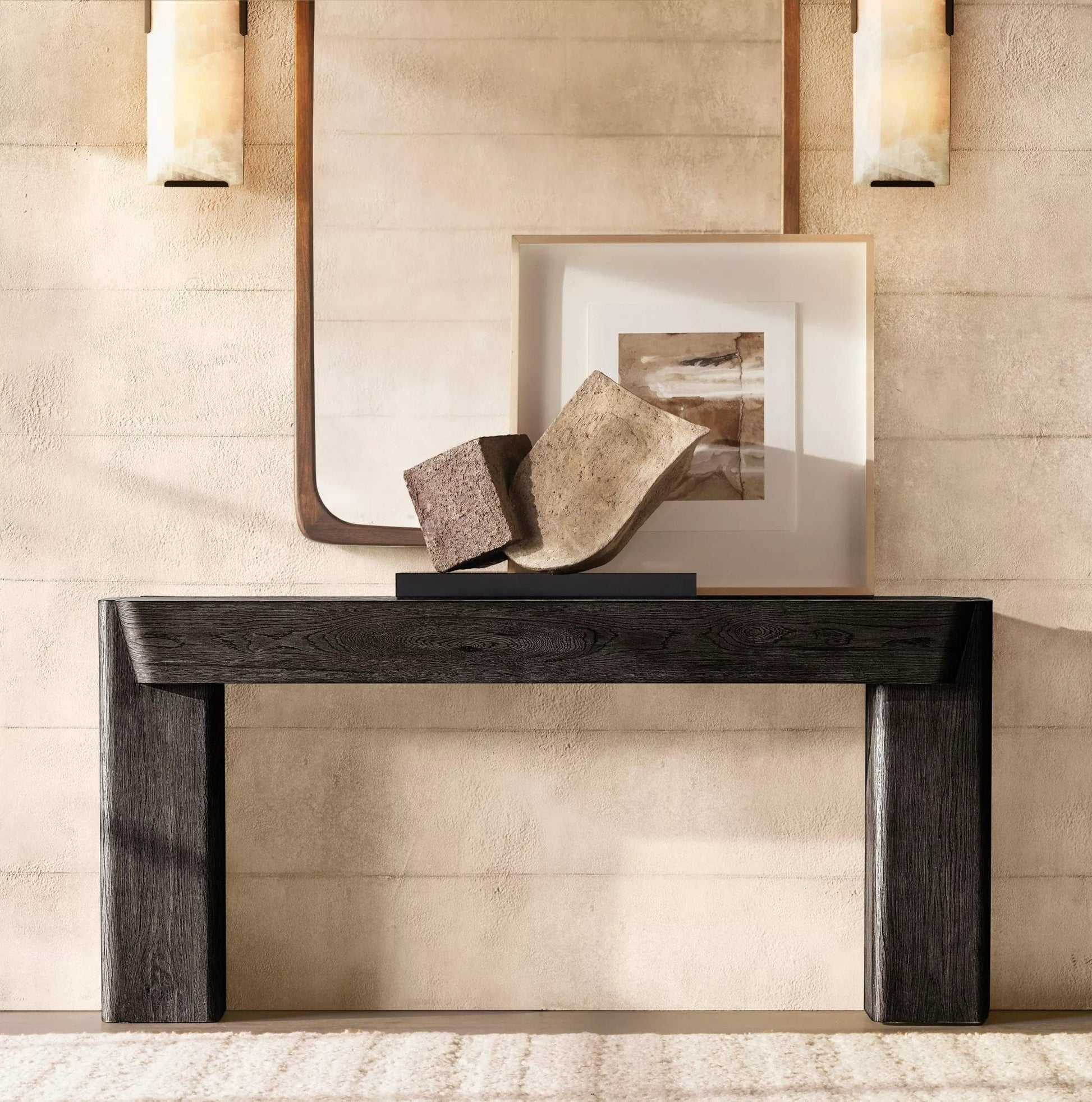 Hartley Calcite Linear Sconce - GILDLAMPS