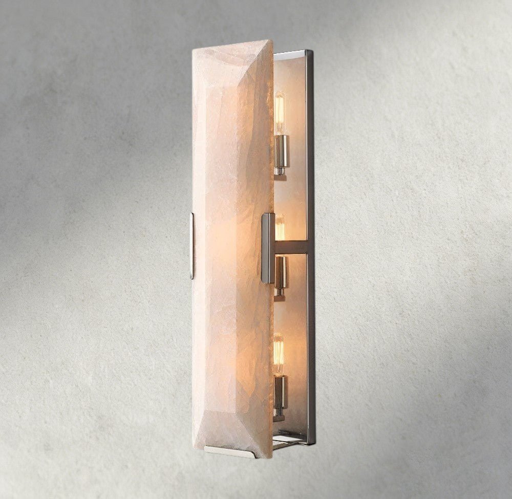 Hartley Calcite Linear Sconce - GILDLAMPS