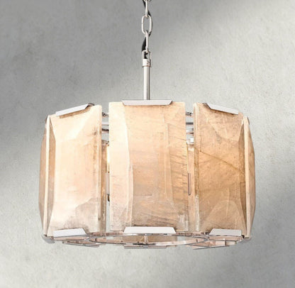 Hartley Calcite Round Chandelier 19", 31", 43", 60" - GILDLAMPS