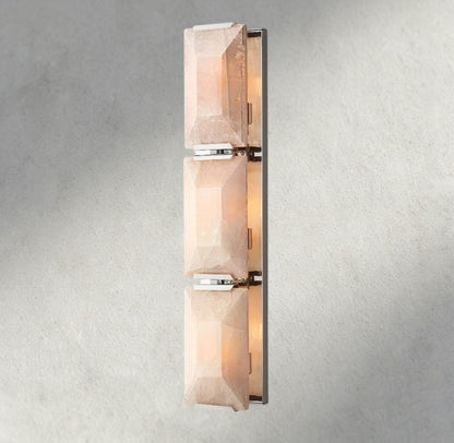 Hartley Calcite Triple Sconce - GILDLAMPS