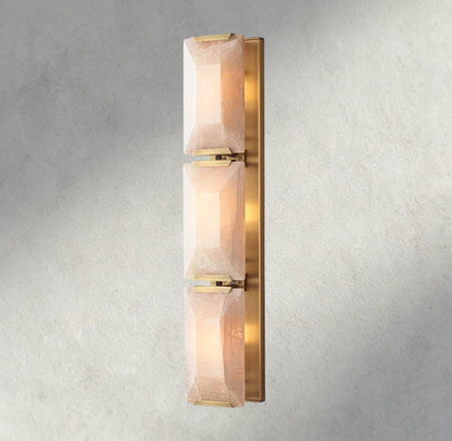 Hartley Calcite Triple Sconce - GILDLAMPS