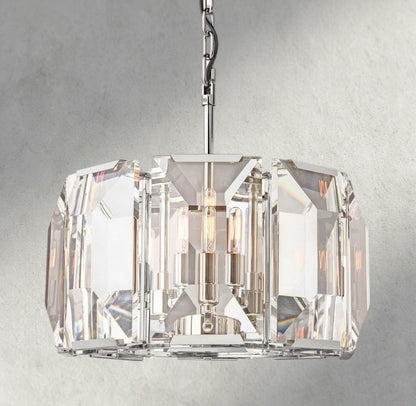 Hartley Crystal Round Chandelier 19", 31", 43", 60" - GILDLAMPS