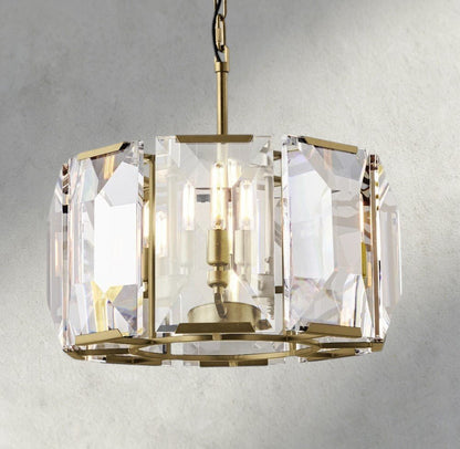 Hartley Crystal Round Chandelier 19", 31", 43", 60" - GILDLAMPS