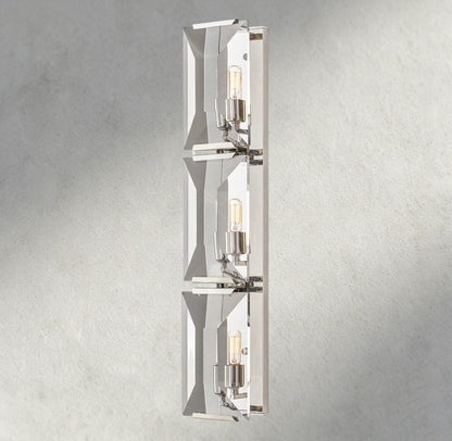 Hartley Crystal Triple Sconce - GILDLAMPS