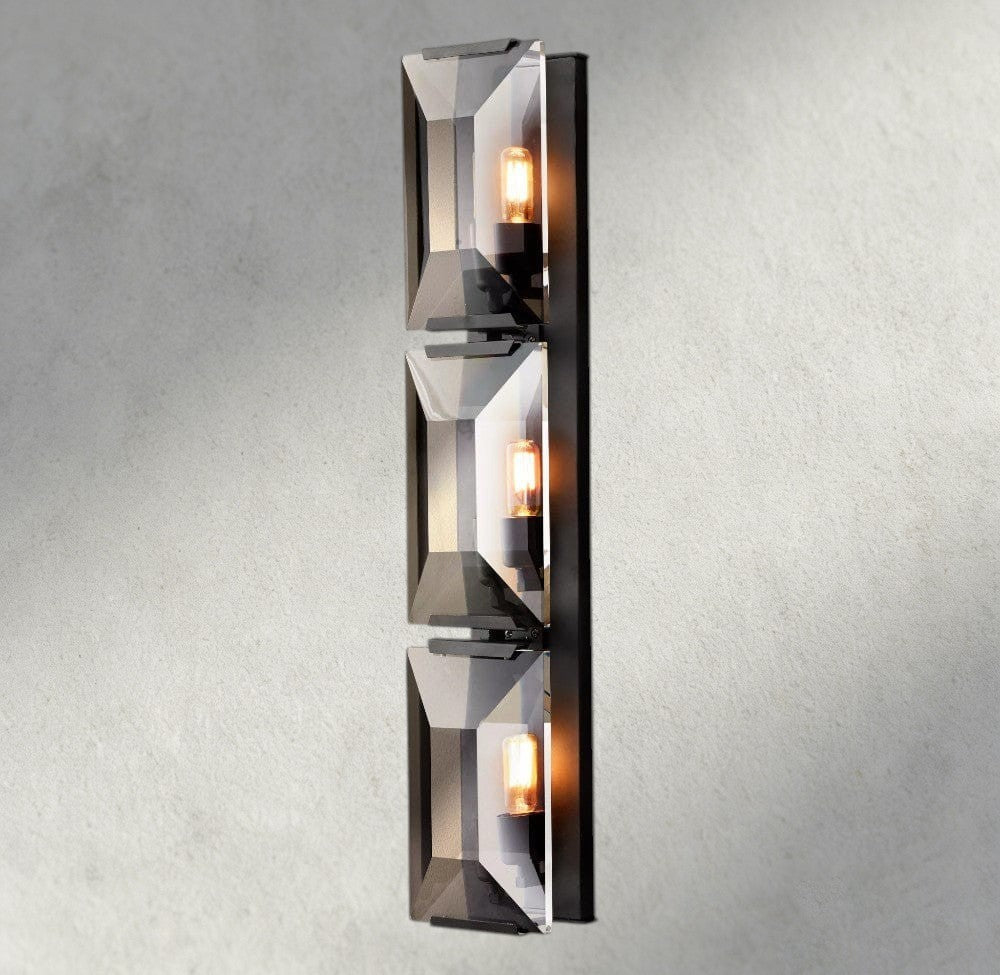 Hartley Crystal Triple Sconce - GILDLAMPS