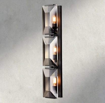 Hartley Crystal Triple Sconce - GILDLAMPS
