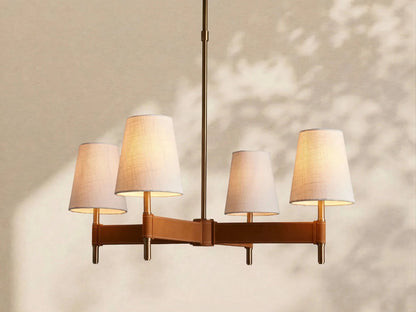 Hastings 4 - Light Cross Chandelier - GILDLAMPS