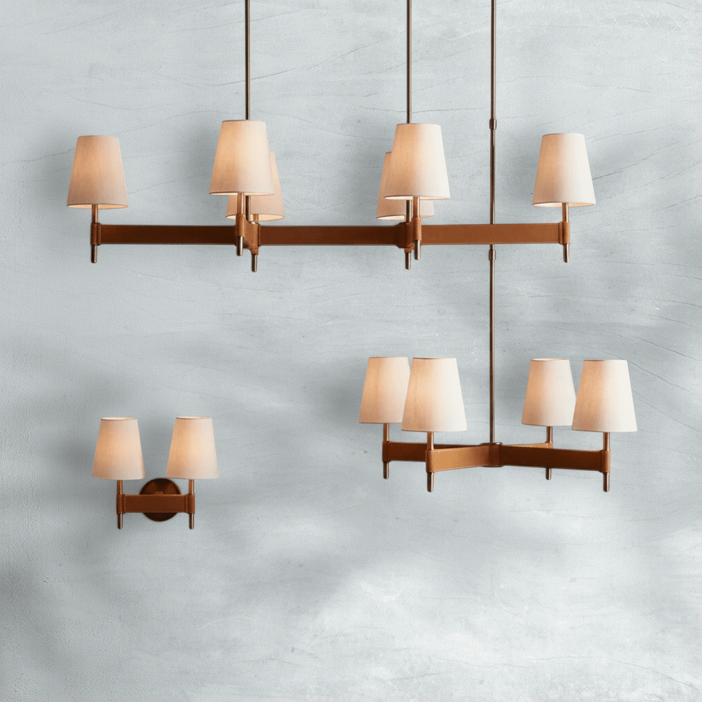 Hastings 4-Light Cross Chandelier - GILDLAMPS