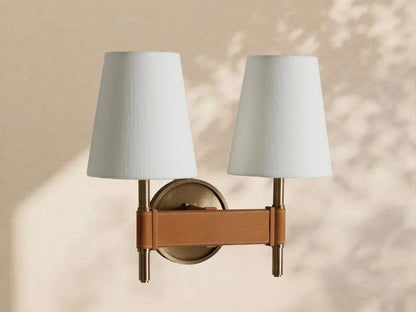 Hastings Double Sconce - GILDLAMPS