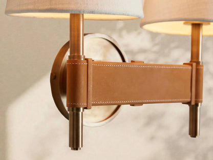 Hastings Double Sconce - GILDLAMPS