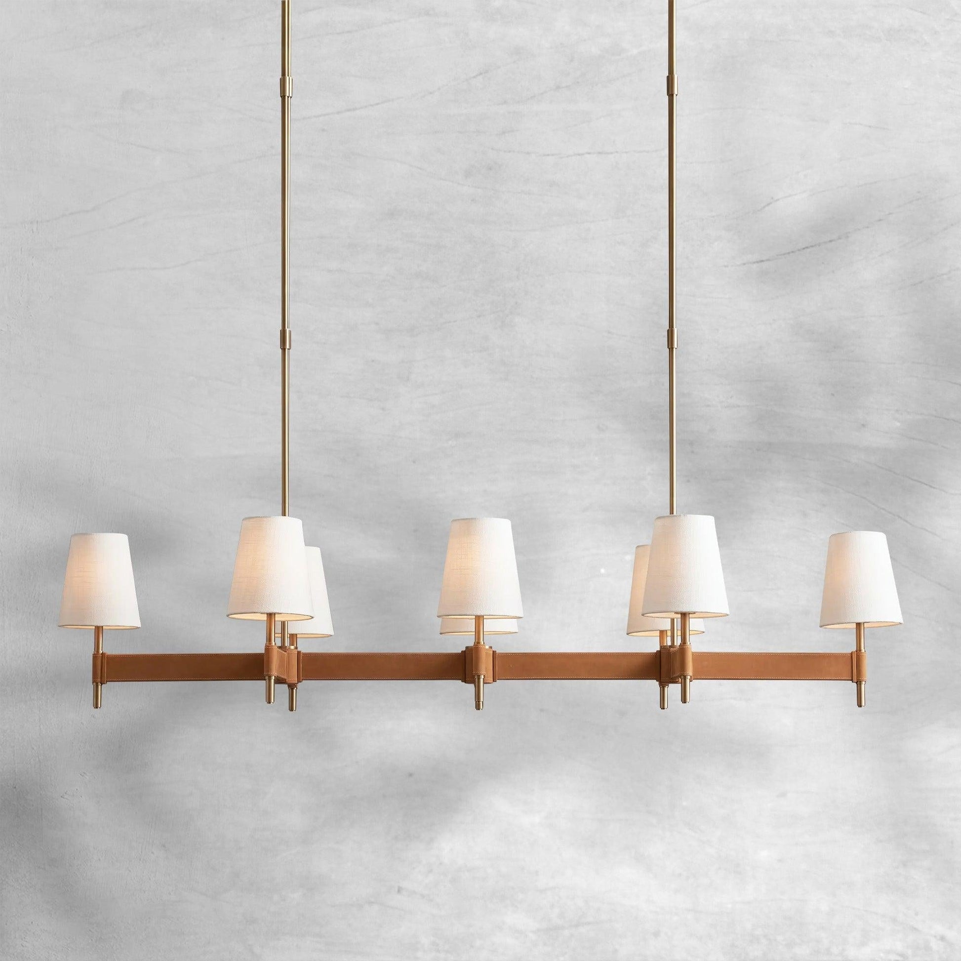 Hastings Linear Chandelier 6/8/10 Light - GILDLAMPS