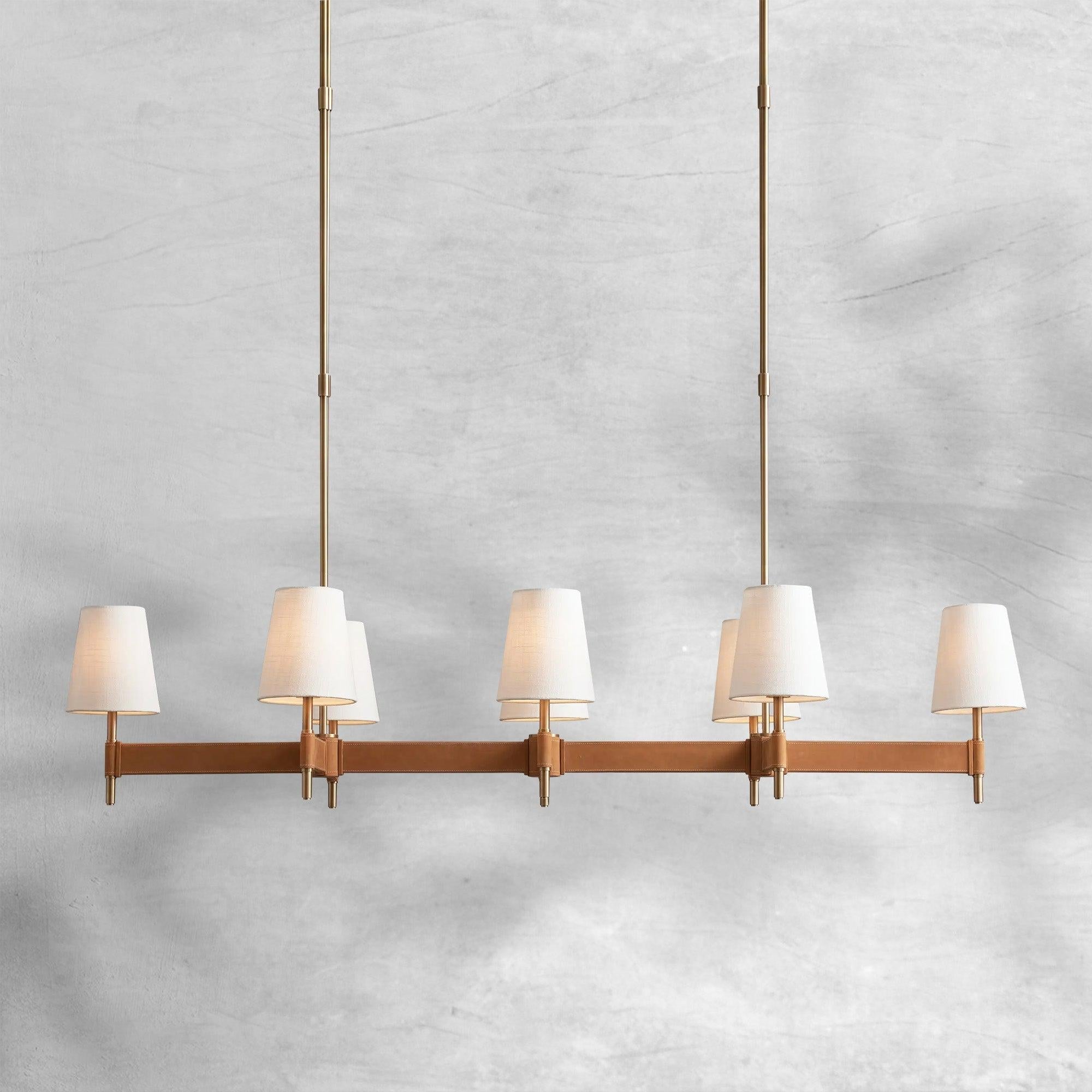 Hastings Linear Chandelier 6/8/10 Light - GILDLAMPS