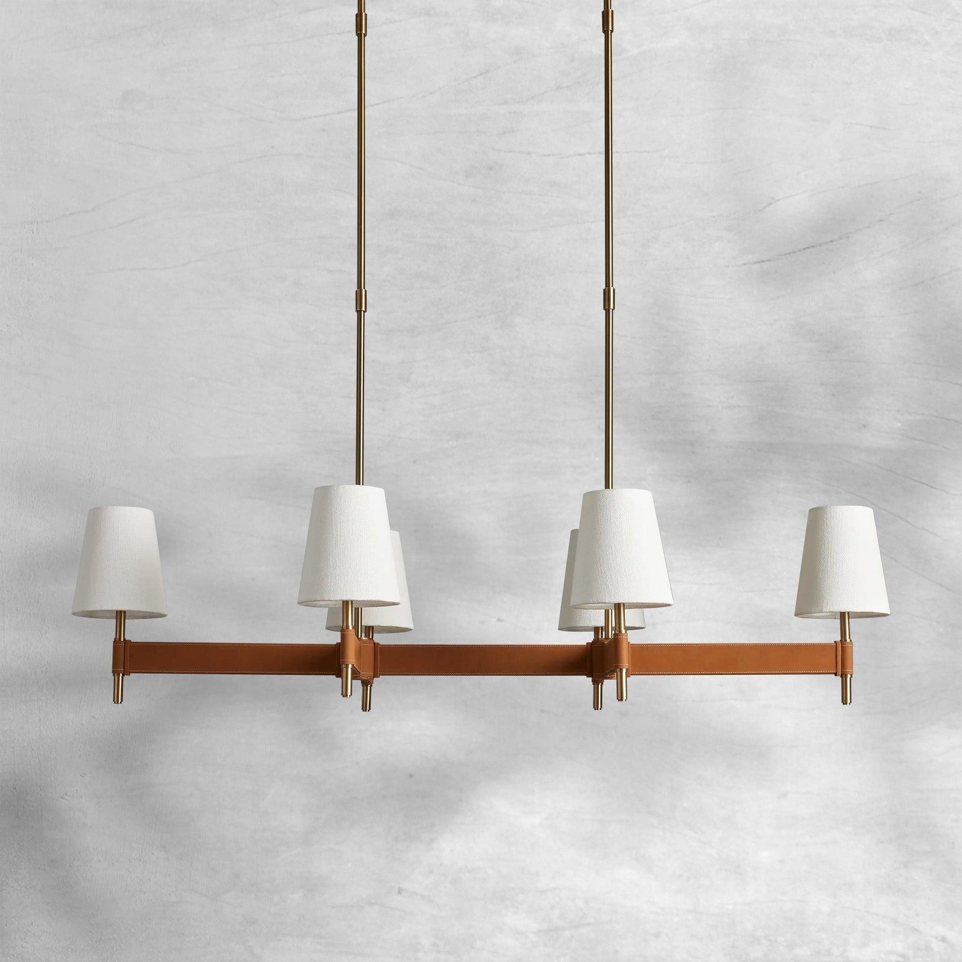 Hastings Linear Chandelier 6/8/10 Light - GILDLAMPS
