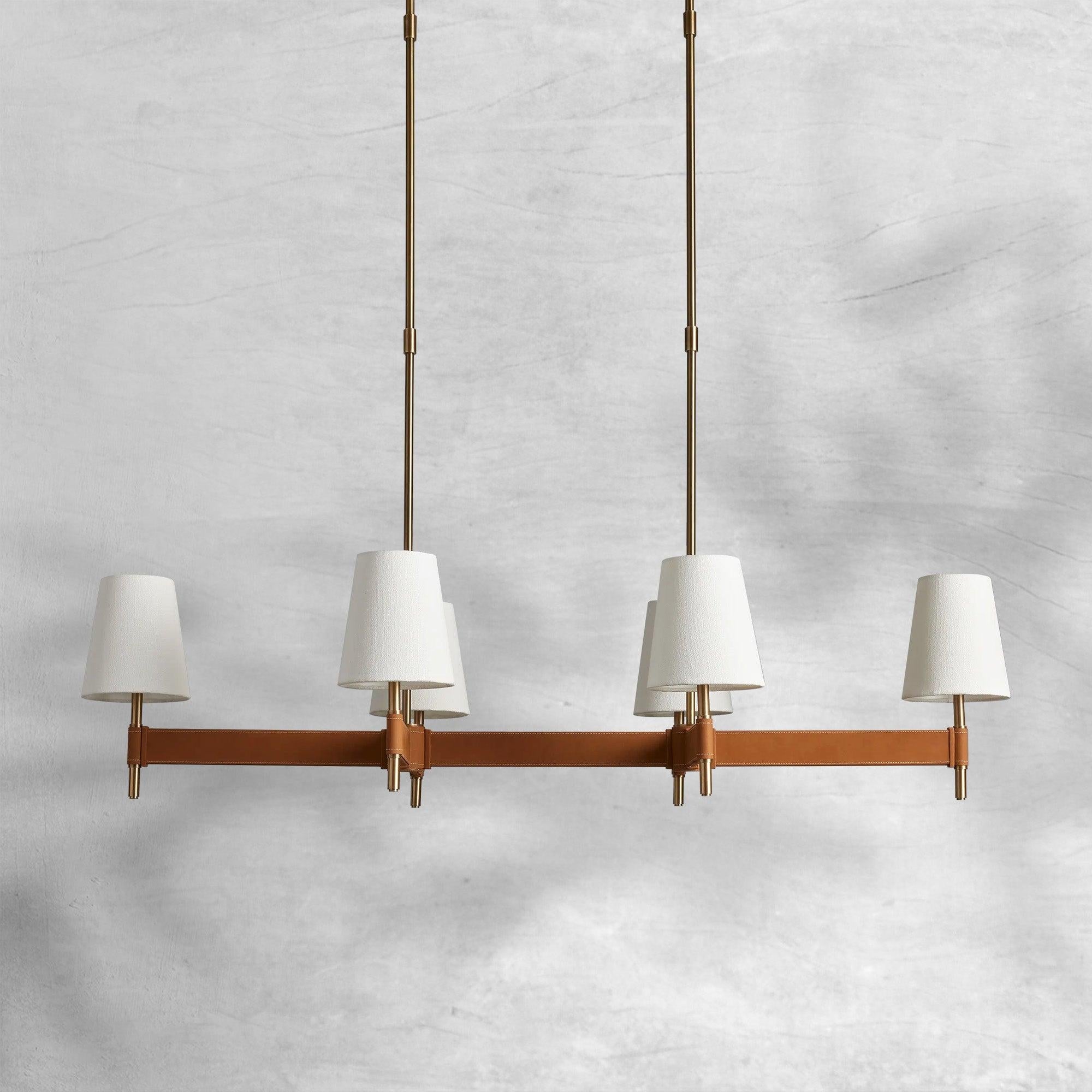 Hastings Linear Chandelier 6/8/10 Light - GILDLAMPS