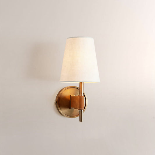 Haven Wrapped Brass Wall Sconce - GILDLAMPS
