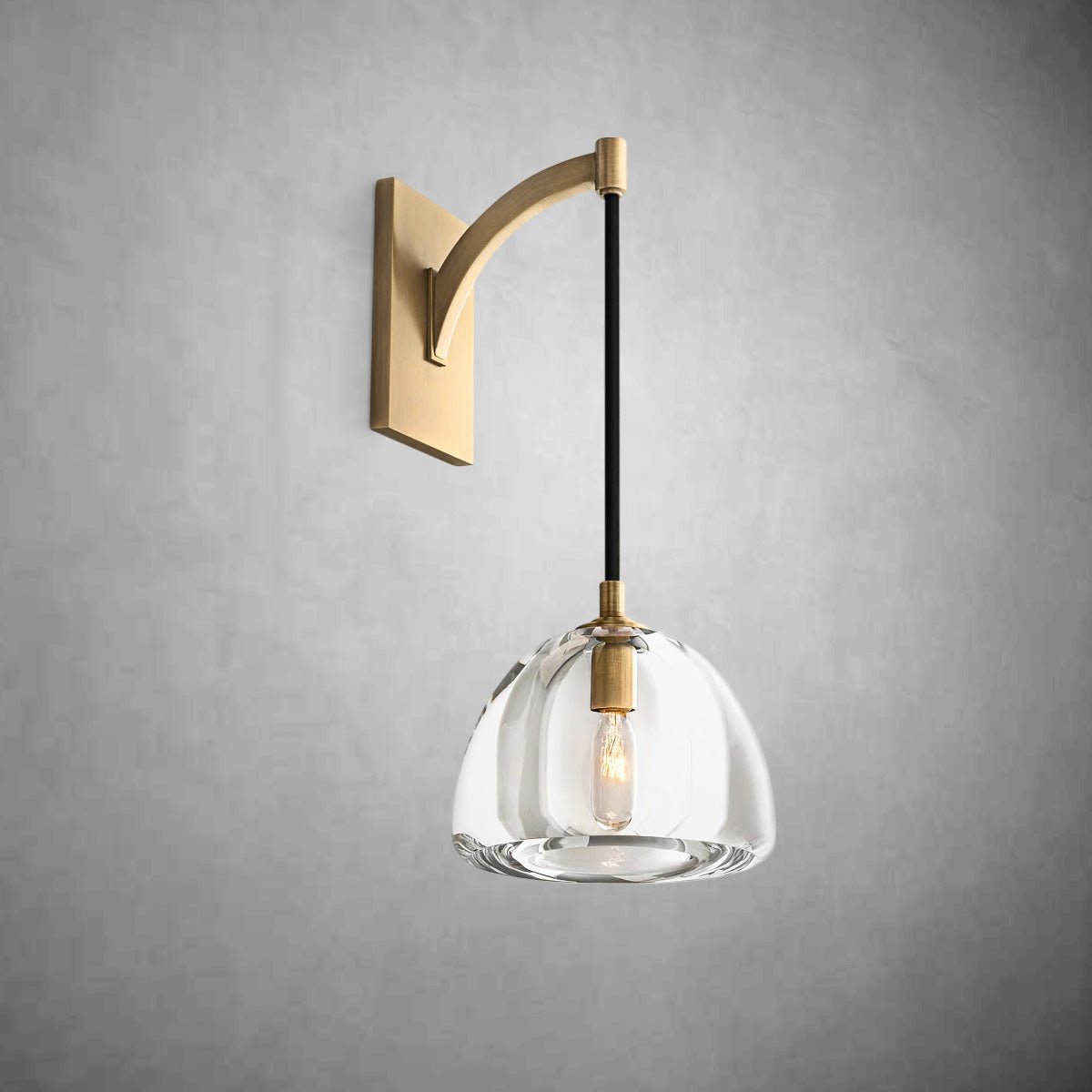 Hemispheae Modern Glass Wall Sconce - GILDLAMPS