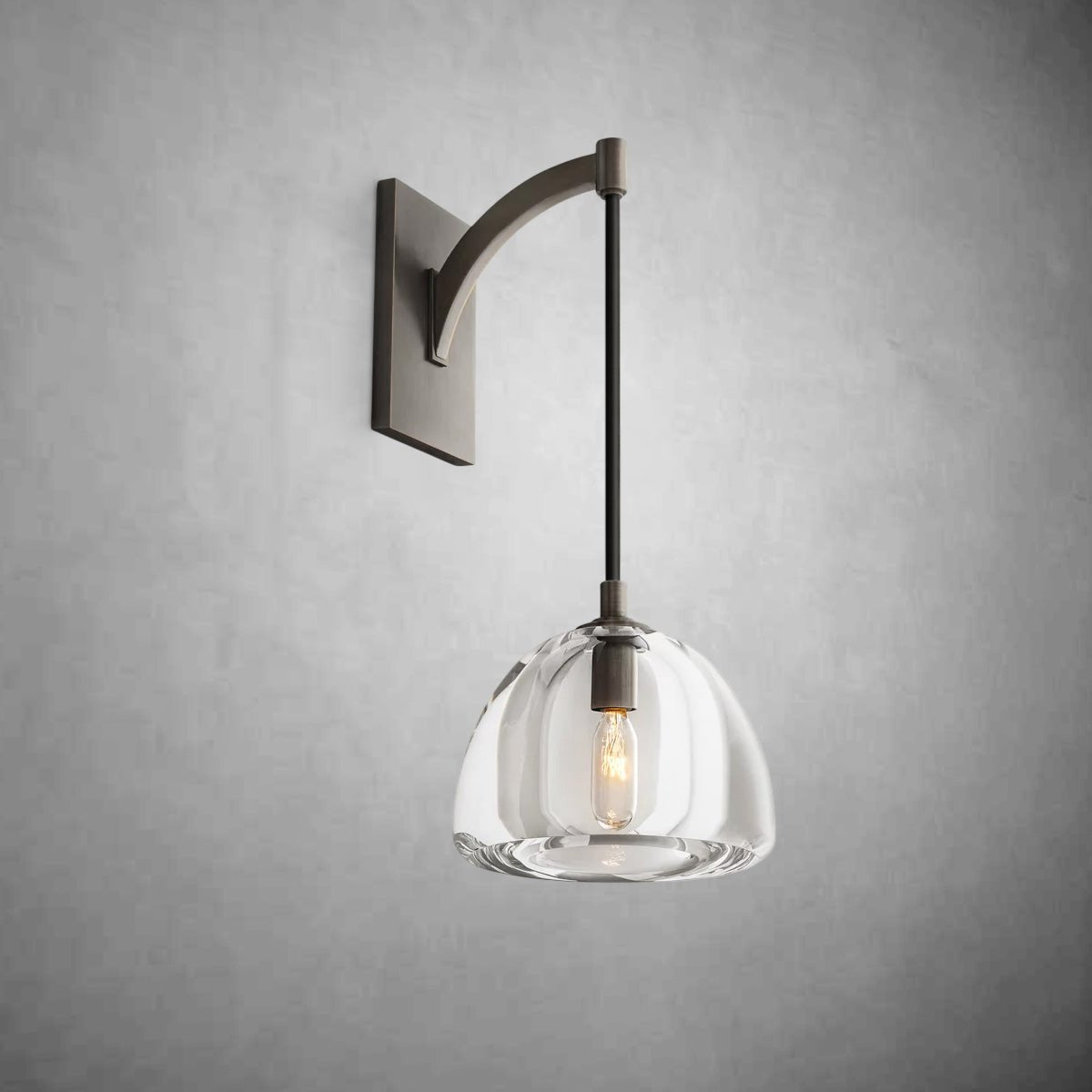 Hemispheae Modern Glass Wall Sconce - GILDLAMPS