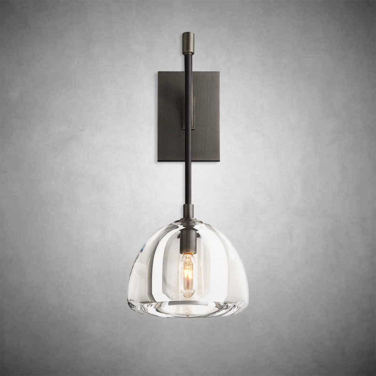 Hemispheae Modern Glass Wall Sconce - GILDLAMPS