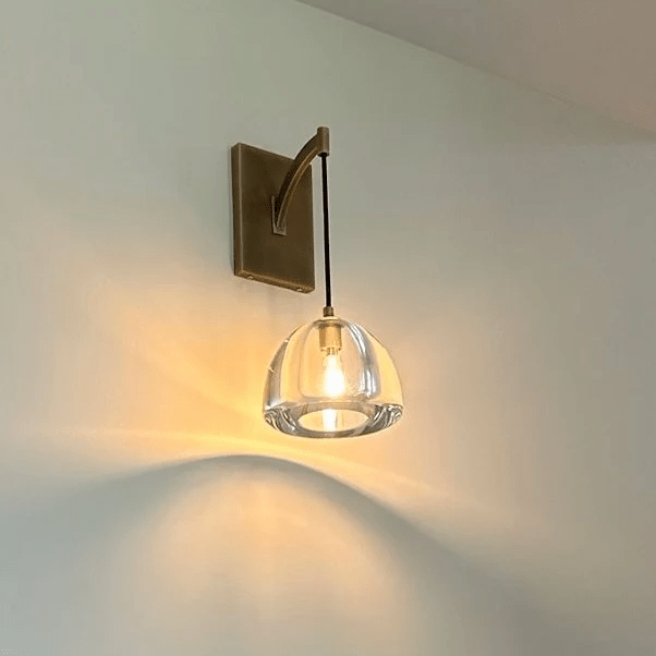 Hemispheae Modern Glass Wall Sconce - GILDLAMPS