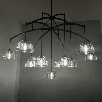Hemispheae Round Chandelier 36″48”60” - GILDLAMPS