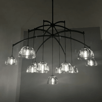 Hemispheae Round Chandelier 36″48”60” - GILDLAMPS
