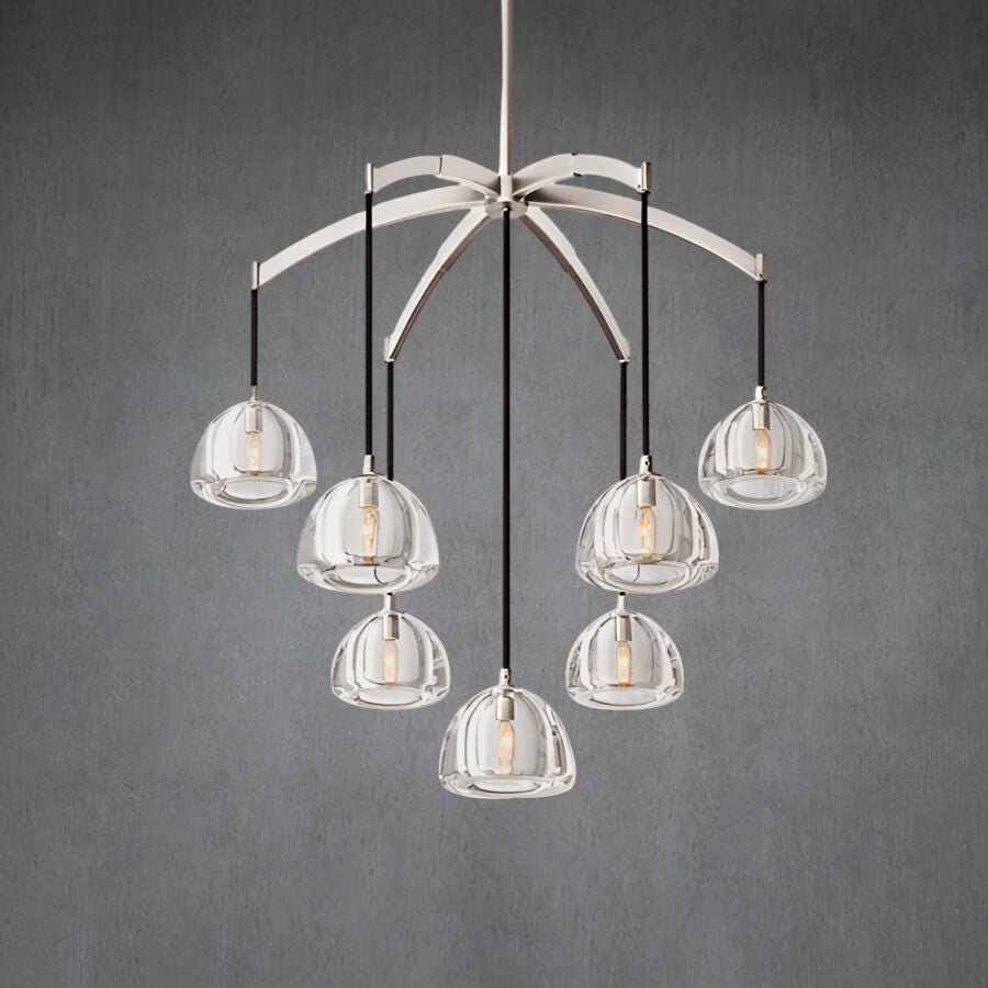 Hemispheae Round Chandelier 36″48”60” - GILDLAMPS