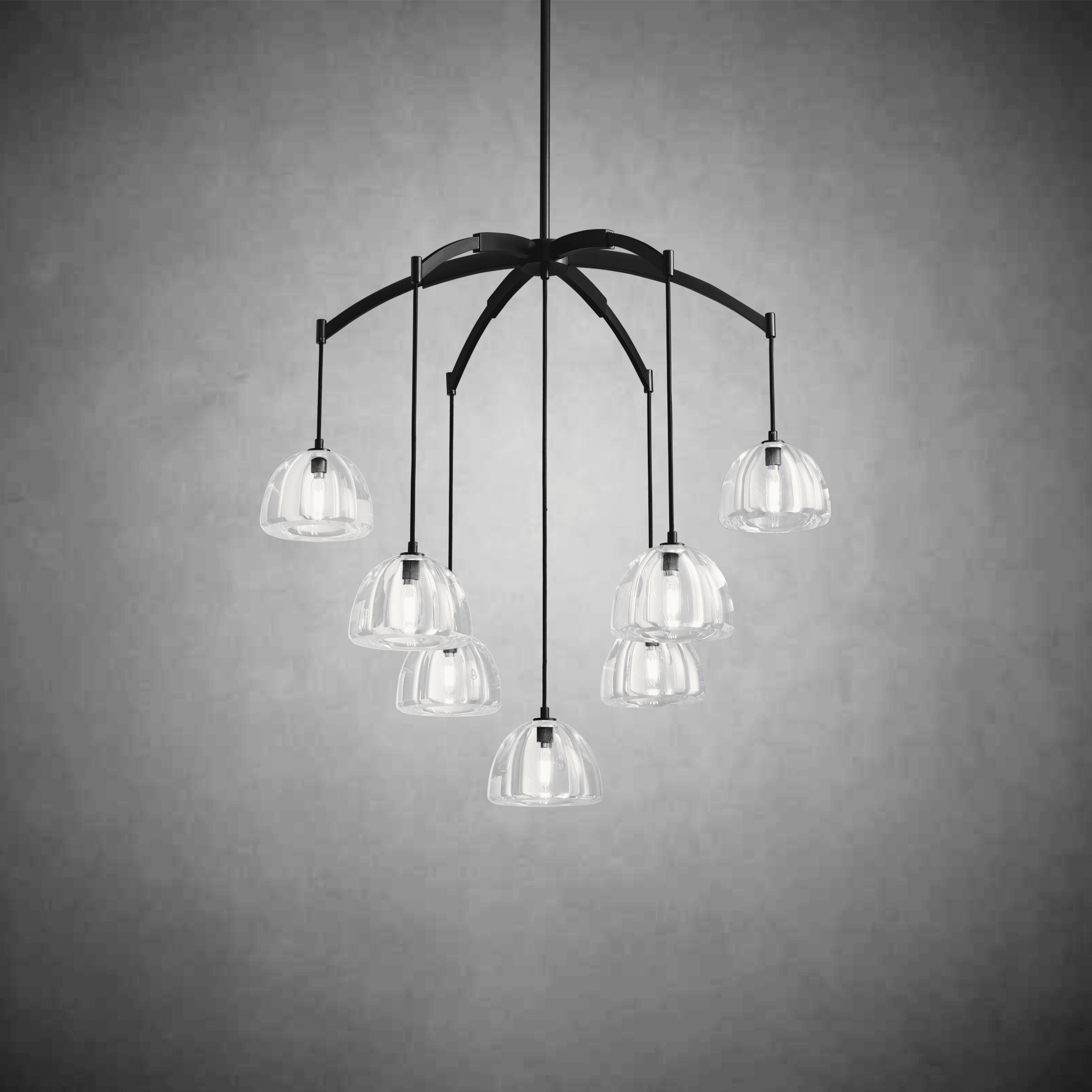 Hemispheae Round Chandelier 36″48”60” - GILDLAMPS
