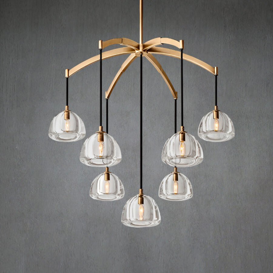 Hemispheae Round Chandelier 36″48”60” - GILDLAMPS