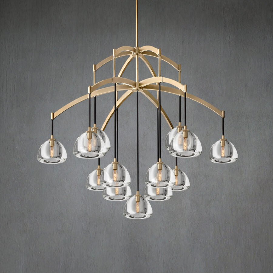 Hemispheae Round Chandelier 36″48”60” - GILDLAMPS