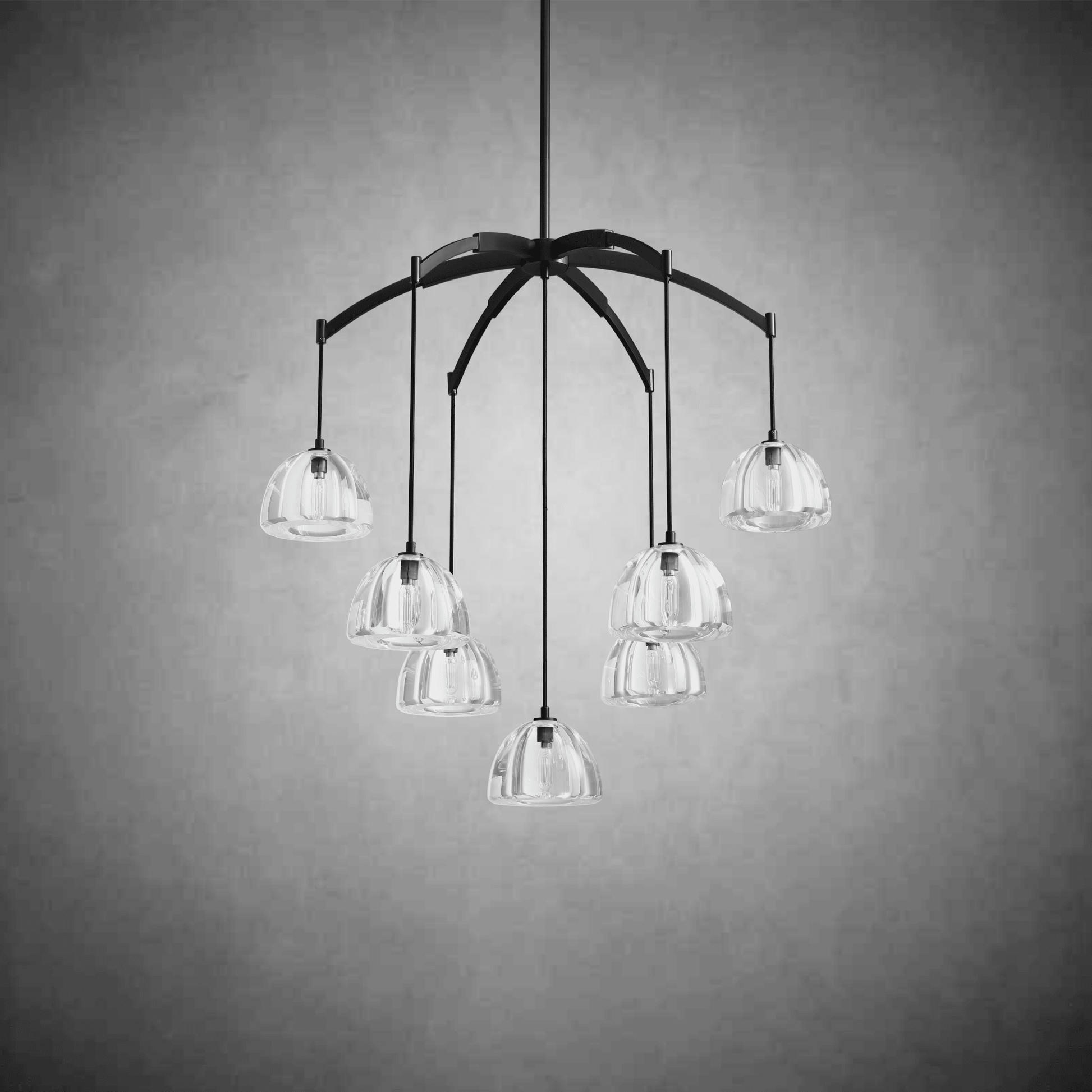 Hemispheae Round Chandelier 36″48”60” - GILDLAMPS