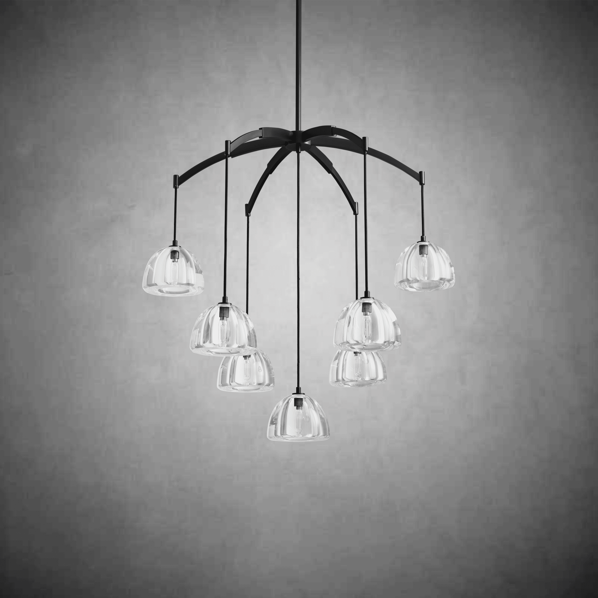 Hemispheae Round Chandelier 36″48”60” - GILDLAMPS