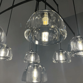 Hemispheae Round Chandelier 36″48”60” - GILDLAMPS